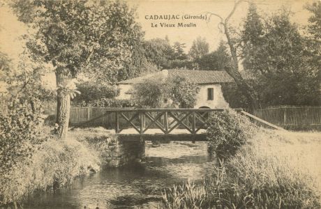 Photo du Moulin de Maucaillou ou moulin Noir